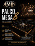 [PALCO Mesa] Amín Martínez Gran Concierto en Ibiza (8 Pax)