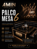 [PALCO Mesa] Amín Martínez Gran Concierto en Ibiza (6 Pax)